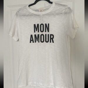 Cinq a Sept Mon Amour Tee